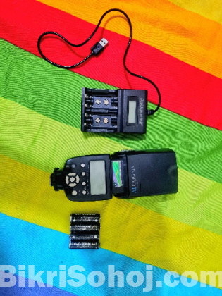 Yn 560 IV flashlight